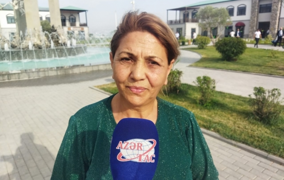 Kamilə Muradova: Ailəmlə doğma torpağıma qayıtmağın sevincini yaşayıram VİDEO