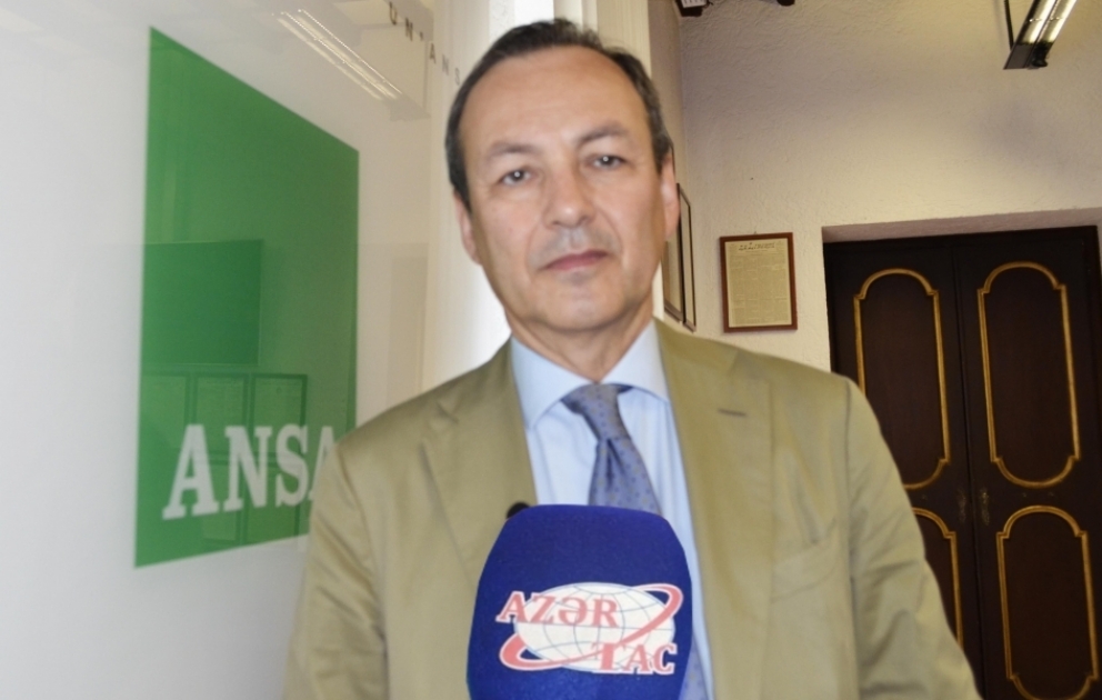 Stefano De Alessandri: ANSA ilə AZƏRTAC arasında imzalanan müqavilə əməkdaşlığımızda yeni mərhələ olacaq VİDEO