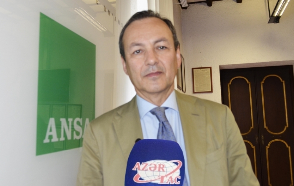 Stefano De Alessandri: Mit Unterzeichnung neuen Partnerschaftsabkommens tritt Zusammenarbeit zwischen ANSA und AZERTAC in eine neue Etappe ein VIDEO
