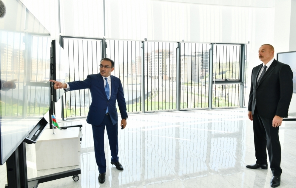 2 saylı Sumqayıt regional “ASAN xidmət” Mərkəzi istifadəyə verilib Prezident İlham Əliyev açılışda iştirak edib VİDEO