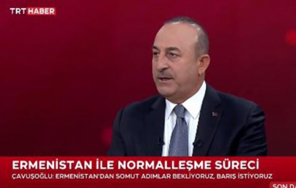 Mövlud Çavuşoğlu: Normallaşma prosesində Ermənistandan səmimiyyət gözləyirik VİDEO