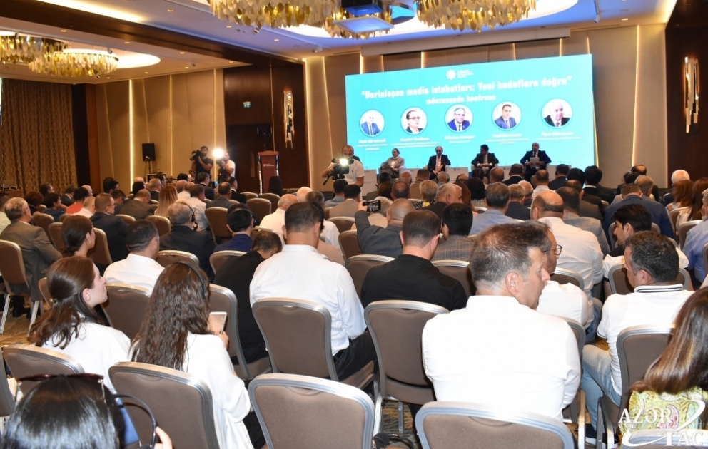 Bakıda “Dərinləşən media islahatları: Yeni hədəflərə doğru” mövzusunda konfrans keçirilib VİDEO