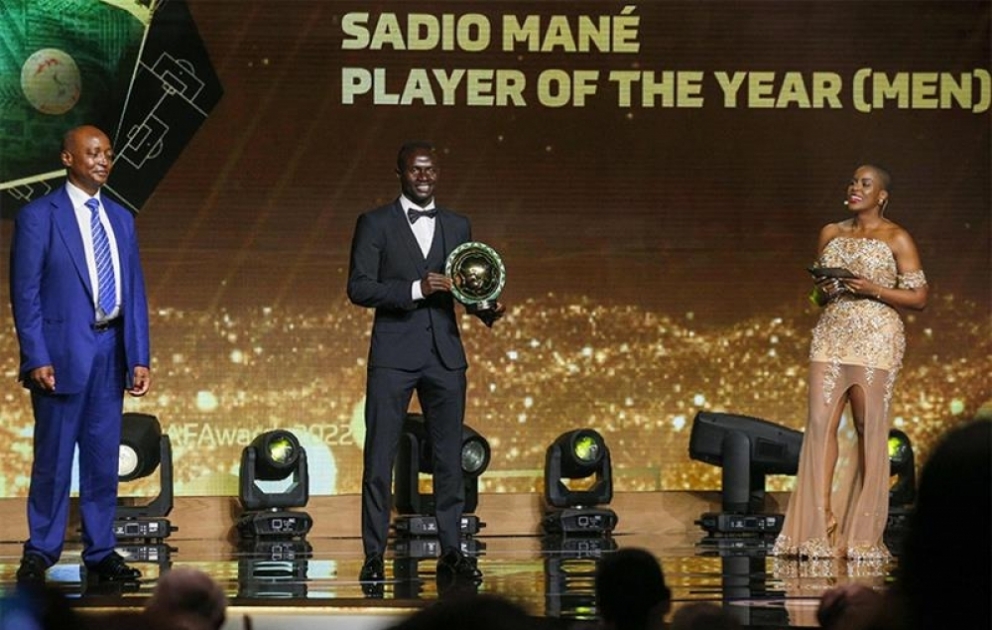 Sadio Mane Afrikanın ən yaxşı futbolçusu seçilib VİDEO