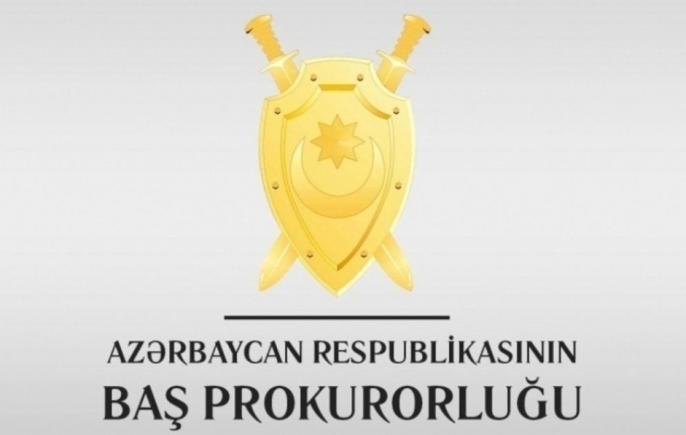 Baş Prokurorluq həftəlik icmalını təqdim edib VİDEO