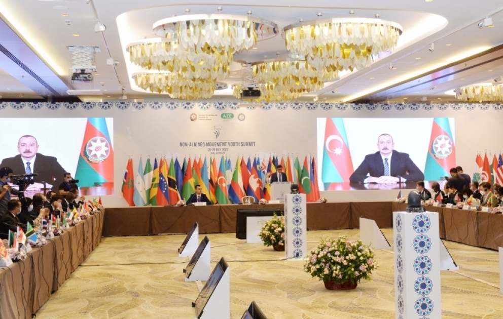 Bakıda Qoşulmama Hərəkatının Gənclər Sammitinin açılış mərasimi keçirilib VİDEO