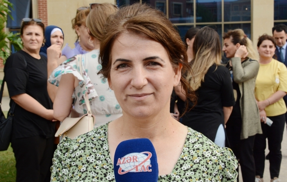 Solmaz Vəliyeva: Arzuladığımız, xəyal etdiyimiz Ağalı bu gün bizləri gözləyir VİDEO