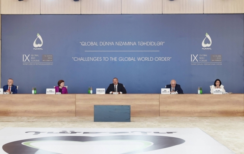 IX Qlobal Bakı Forumunun videohesabatı təqdim edilib VİDEO