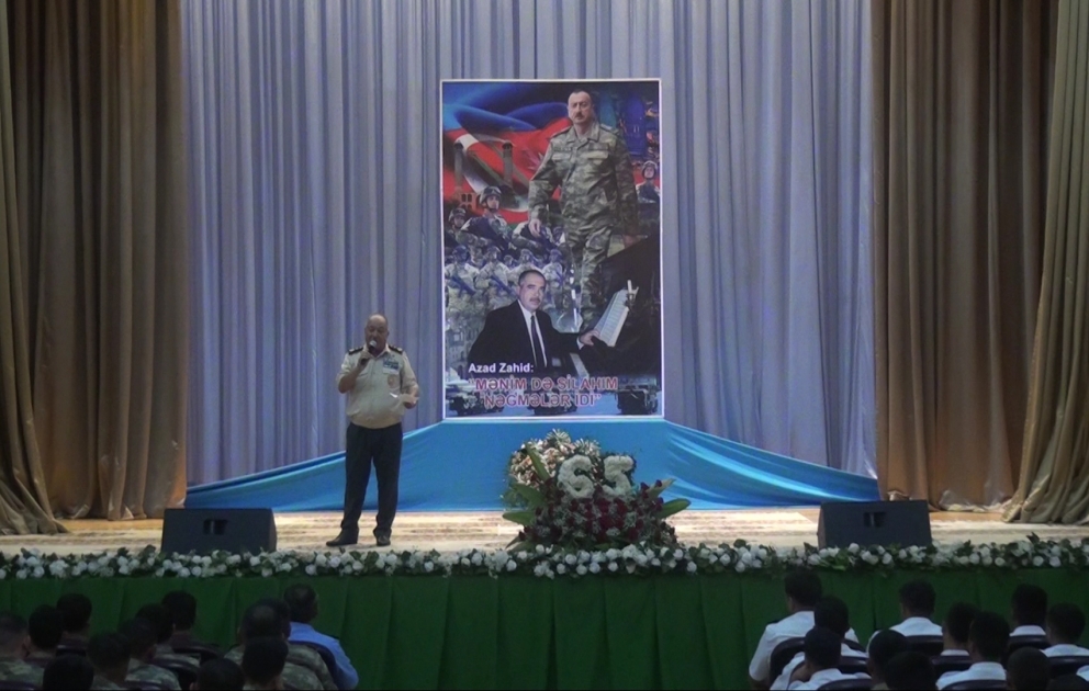“Mənim də silahım nəğmələr idi” adlı vətənpərvərlik tədbiri keçirilib VİDEO