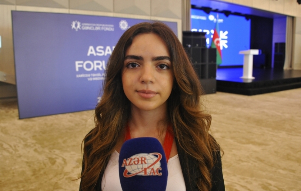Gülnar Qurbanlı: “ASAP Forum 2022” tədbirindən gözləntilərim şəbəkələşmə, yeni tanışlıqlar və imkanların yaradılmasıdır VİDEO