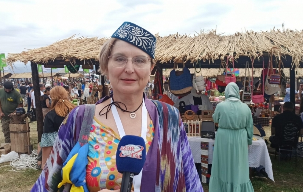 Tatyana Krupa: Festivaldan hədsiz həzz alıram VİDEO