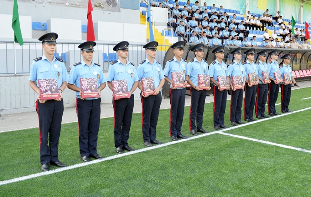Cəmşid Naxçıvanski adına hərbi liseyin 50 illik yubileyinə həsr edilən Azərbaycan kuboku uğrunda futbol yarışları başa çatıb VİDEO