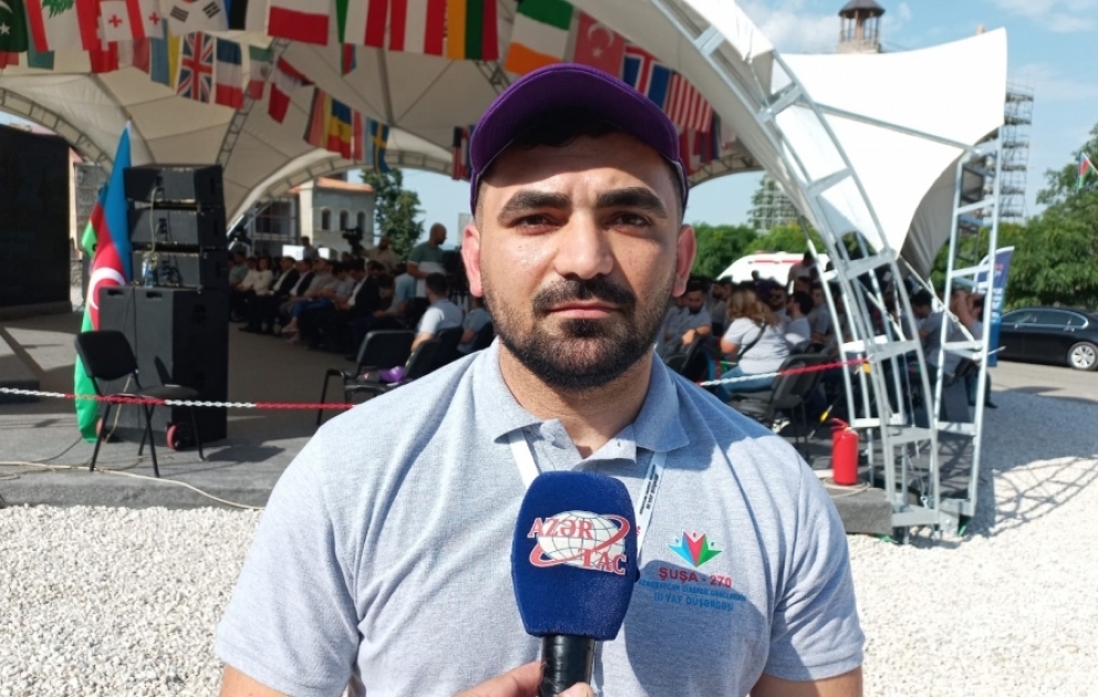Diaspor gənci: Qarabağın, Şuşanın tarixi barədə məlumatları yaşadığım ölkədə digərləri ilə bölüşəcəyəm VİDEO