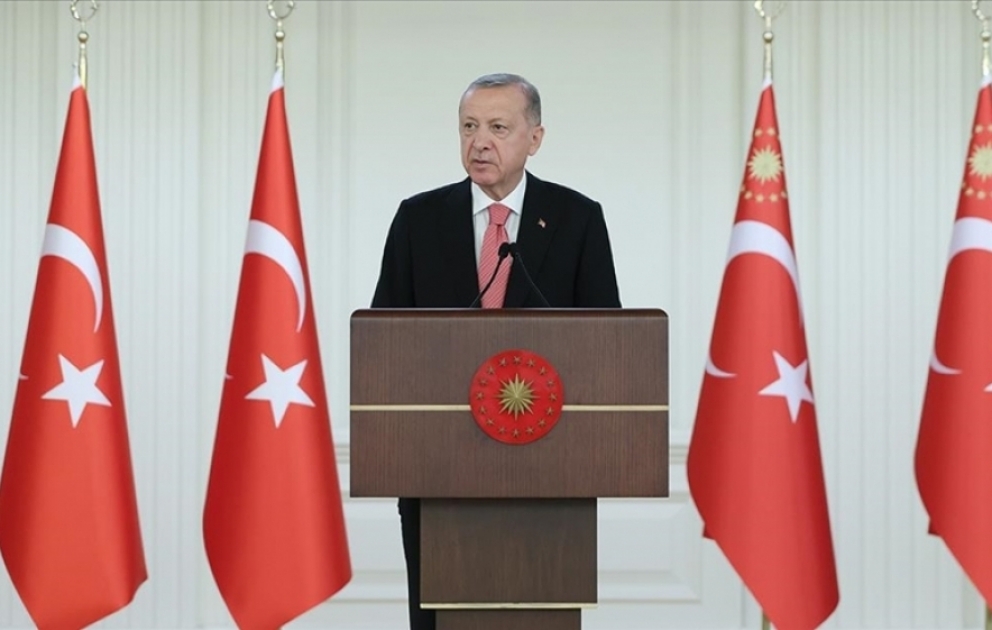 Türkiyə Prezidenti: Ədalətsizliyə son qoymaq Azərbaycan Silahlı Qüvvələrinə nəsib oldu VİDEO