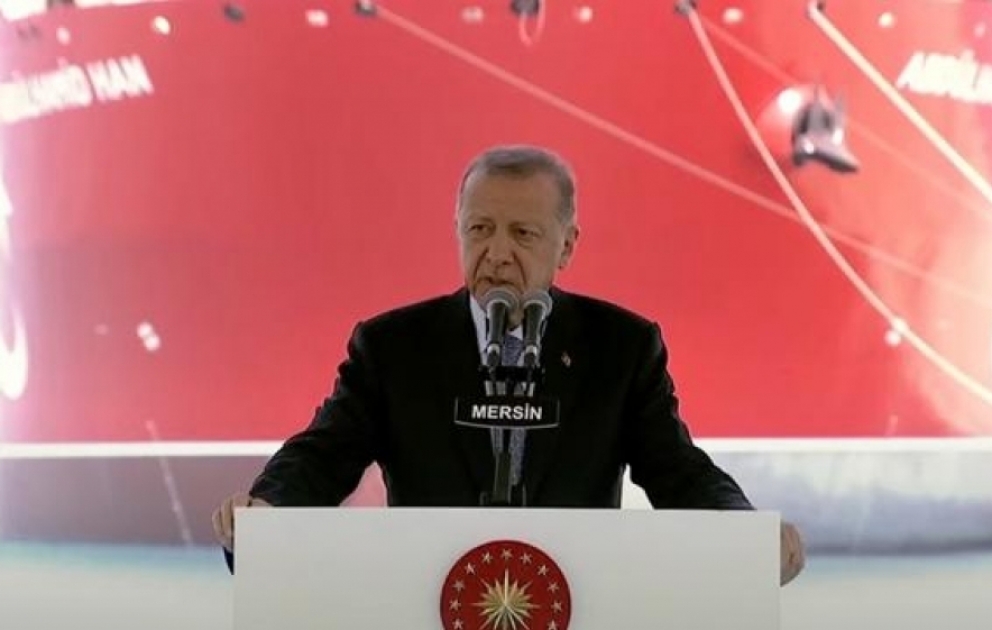 Türkiyənin dördüncü qazma-kəşfiyyat gəmisi istismara verilib VİDEO