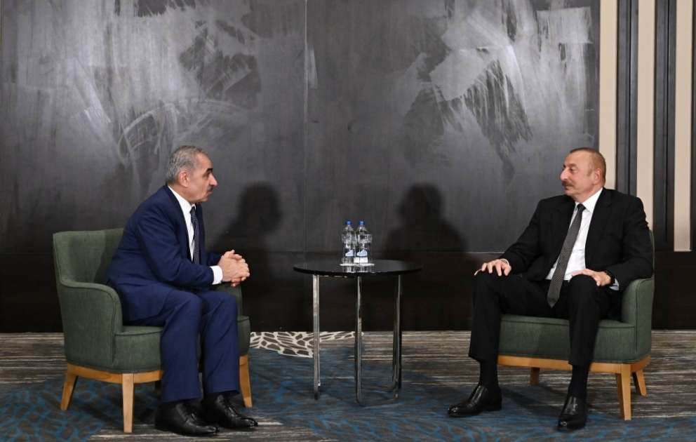 Prezident İlham Əliyev Konyada Fələstinin Baş nazirini qəbul edib YENİLƏNİB VİDEO