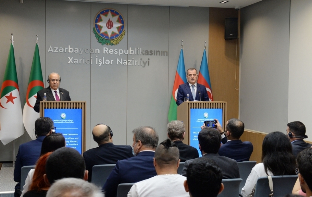 Əlcəzair XİN-in başçısı: Azərbaycan Qoşulmama Hərəkatının fəal üzvü kimi çox gözəl işlər görüb VİDEO