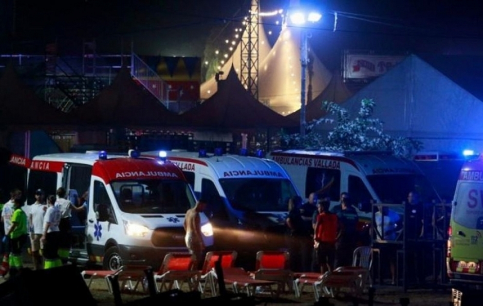 Spanien: Bei Musikfestival reißt starker Wind Bühnenkonstruktion los – Mehr als 40 Verletzte VIDEO