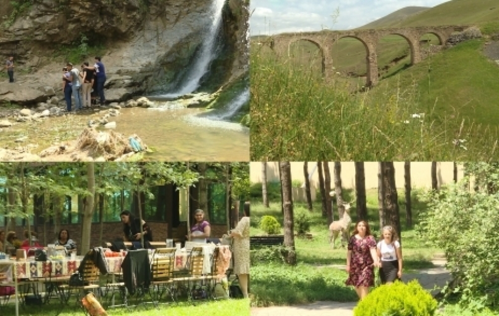 Gədəbəyə altı ayda 35 mindən çox turist gəlib - turistlər kirayə evlərə üstünlük verirlər REPORTAJ VİDEO