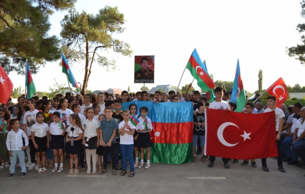 Füzulidə şəhid Əliağa Tağıyevin xatirəsi anılıb VİDEO