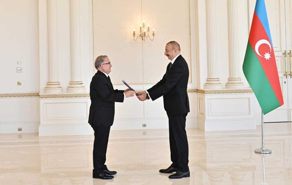 President Ilham Aliyev accepted credentials of incoming ambassador of Dominican Republic VIDEO