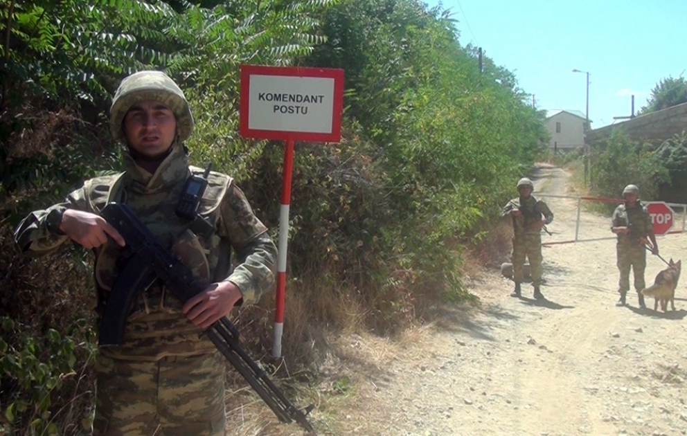 Service activities of military police organized in Lachin city, Zabukh and Sus villages VIDEO