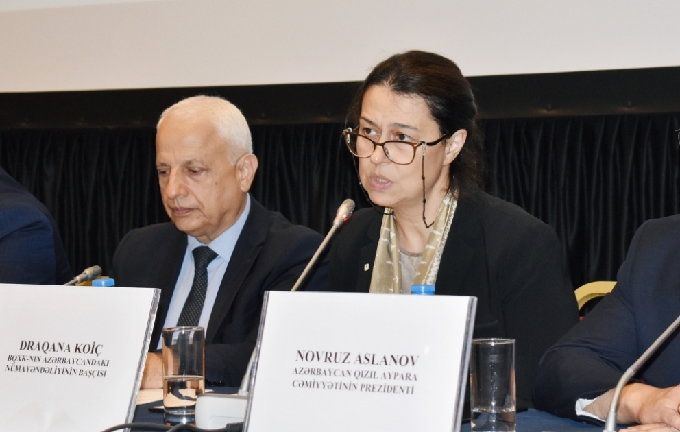 Draqana Koiç: BQXK itkin düşən şəxslərin taleyinin aydınlaşdırılması istiqamətində Azərbaycanla yaxından əməkdaşlıq edir VİDEO