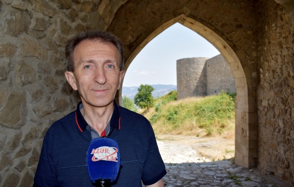 Şuşa şəhərinin qala qapıları VİDEO