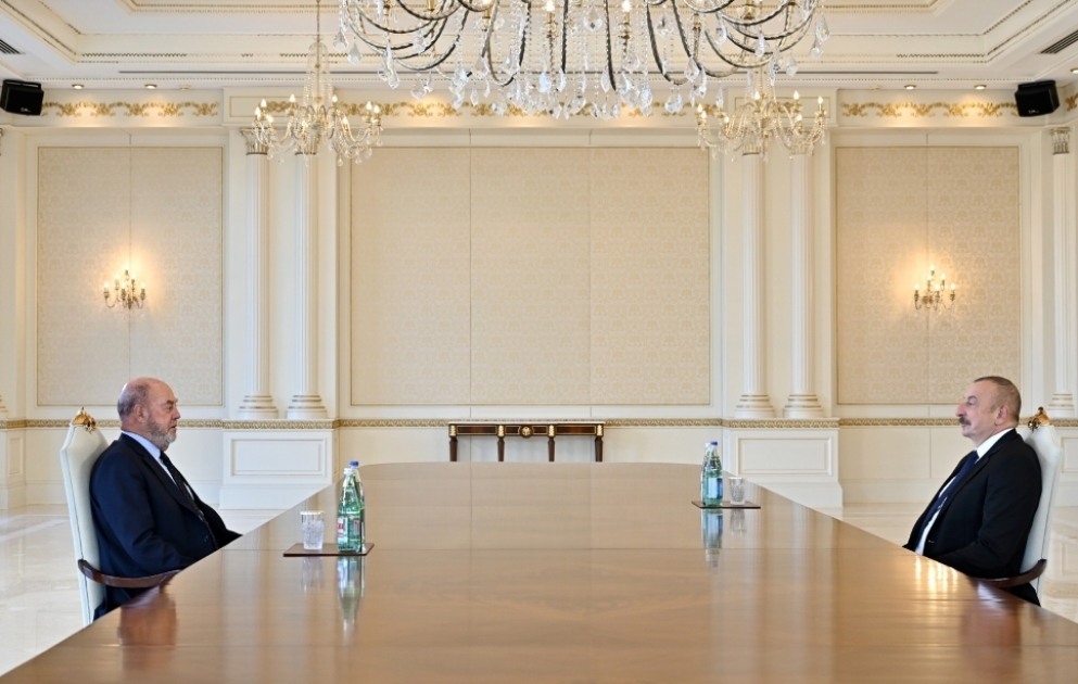 President Ilham Aliyev received president of World Karate Federation and European Karate Federation VIDEO