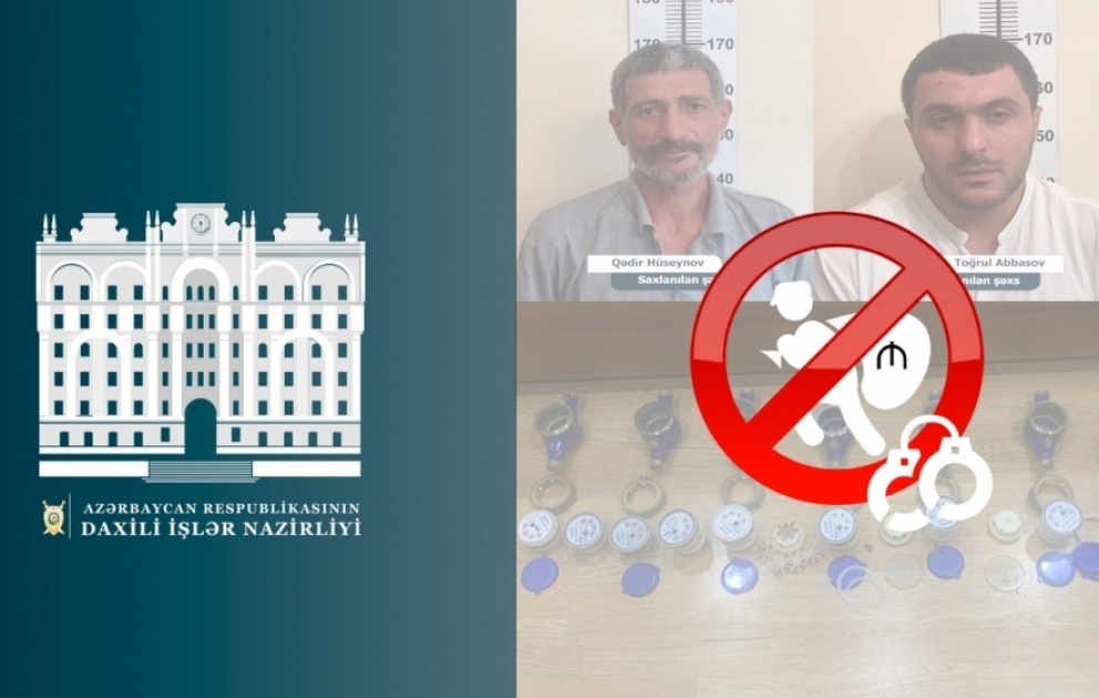 Binəqədi rayonunda “Azərsu”ya məxsus su sayğaclarını oğurlayan və qadına qarşı soyğunçuluq edən şəxslər saxlanılıblar VİDEO