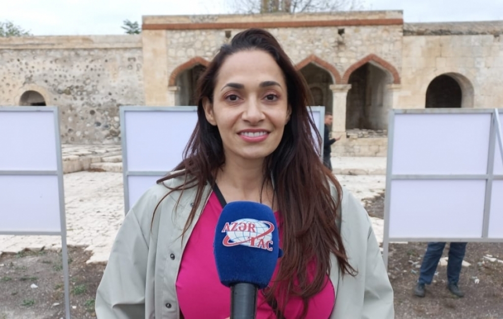 Fernanda Pena: Səyyahlar bu torpaqların tarixini bilsələr, buraya gəlmək istəyəcəklər VİDEO