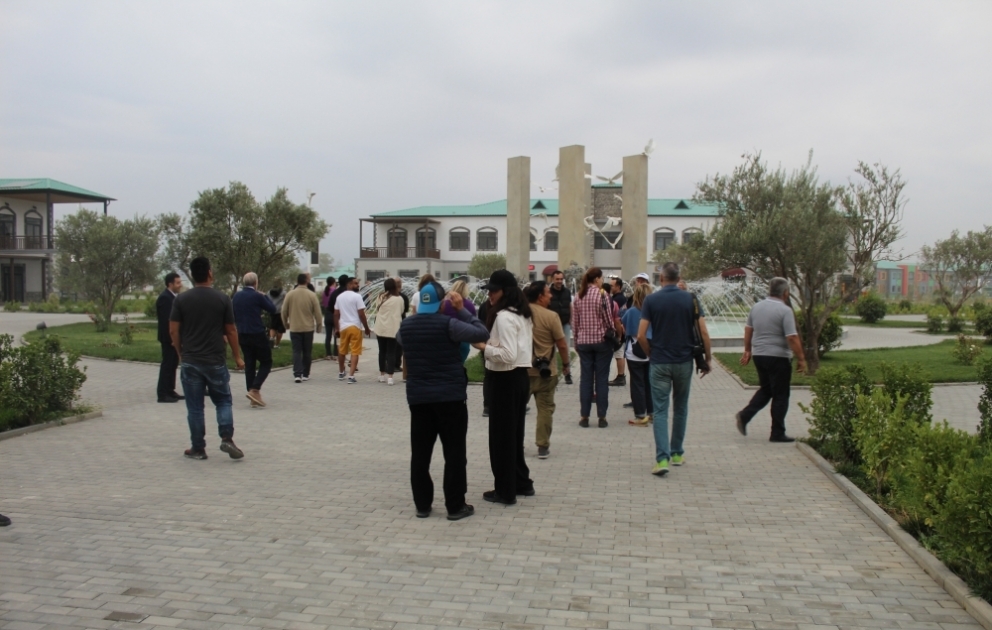 Dünya səyyahları Zəngilanın Ağalı kəndinə səfər ediblər VİDEO