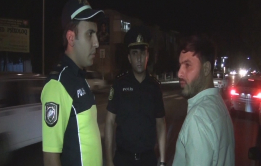 Zaqatalada kobud qayda pozuntularına yol verən sürücülər müəyyən olunub VİDEO
