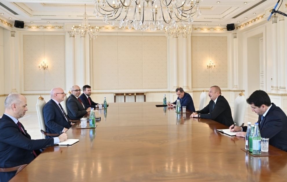 Le président azerbaïdjanais reçoit le conseiller principal du Département d'État américain pour les négociations sur le Caucase VIDEO