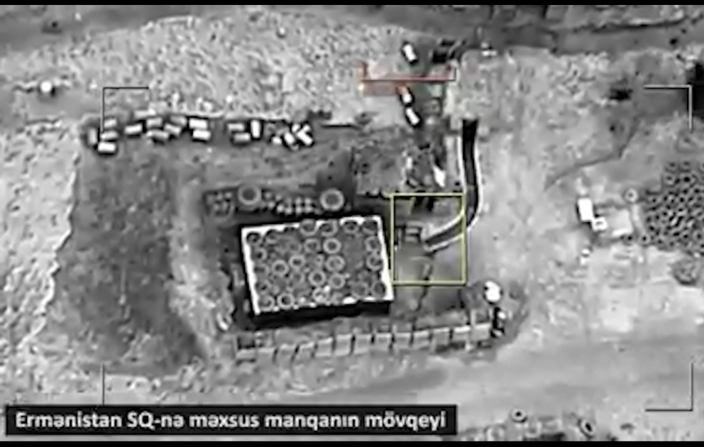 Videos zeigen, wie aserbaidschanische Armee einen vernichtenden Schlag auf armenische Einheiten versetzen VIDEO