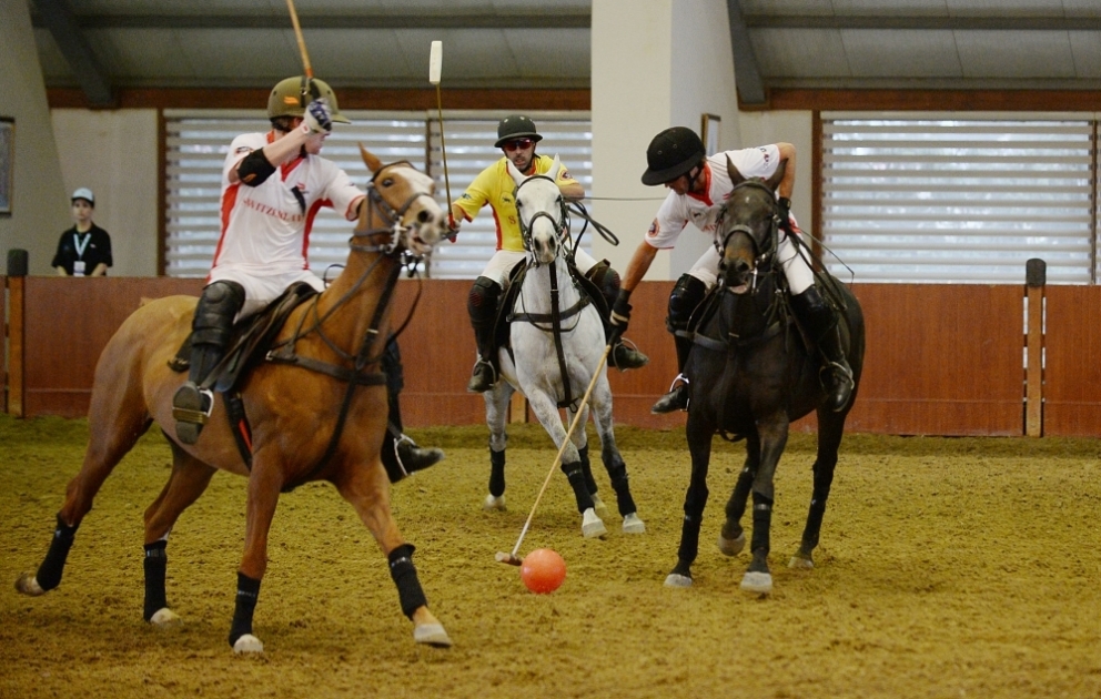 Azərbaycan millisi Bakıda keçirilən arena polo üzrə Avropa çempionatına qələbə ilə başlayıb VİDEO