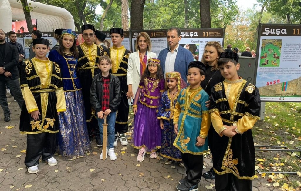 Moldovada keçirilən etnik festivalda ən çox ziyarət edilən guşə Azərbaycan pavilyonu olub VİDEO