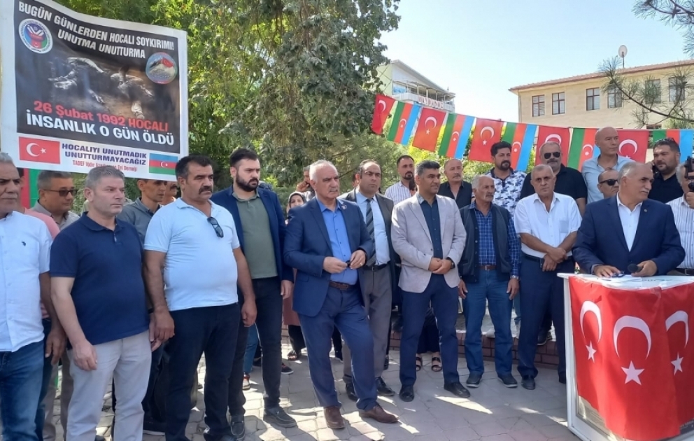 İğdırda keçirilən aksiyada Ermənistanın Azərbaycana qarşı hərbi təxribatları kəskin pislənilib VİDEO