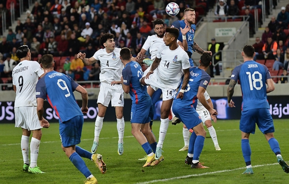 Azərbaycan millisi UEFA Millətlər Liqasında ardıcıl ikinci qələbəsini qazanıb VİDEO