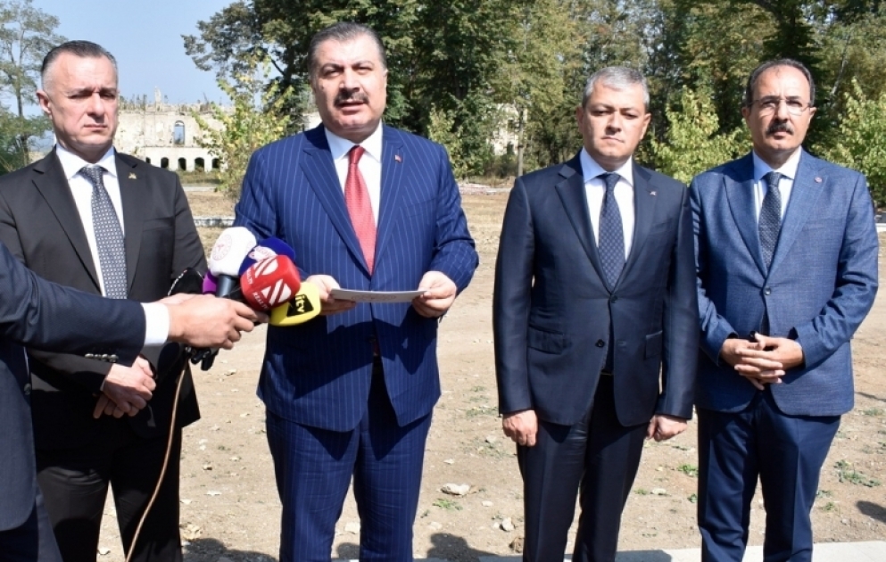 Fahrettin Koca: Şuşanın yenidən sülh, hüzur və sənət dolu günlərinə qayıtması üçün hər cür dəstək verməyə hazırıq VİDEO