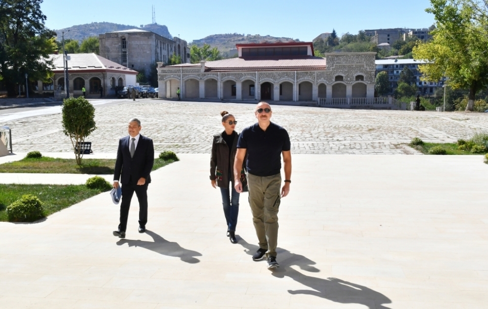 All conditions created in the building of Special representation of President of Azerbaijan in Shusha district VIDEO