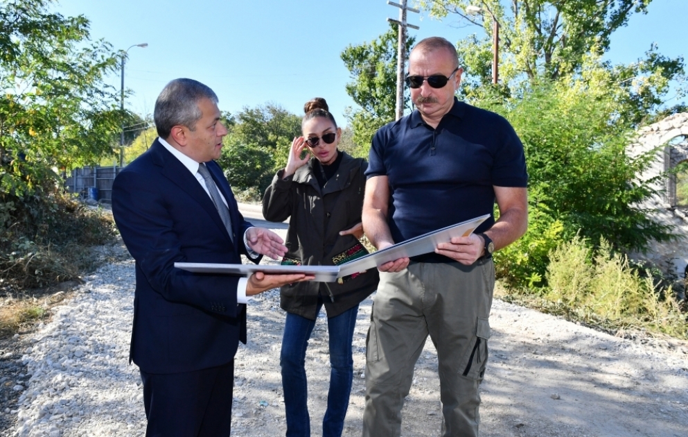 Administrative building of Shusha apartment utility and maintenance service is being restored VIDEO