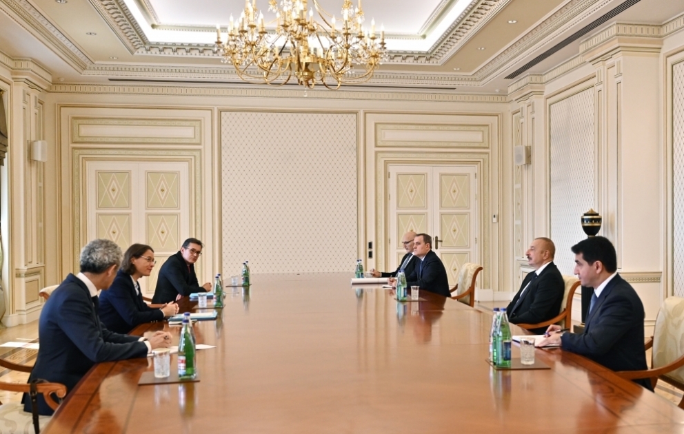 President Ilham Aliyev received advisor in Office of French President VIDEO