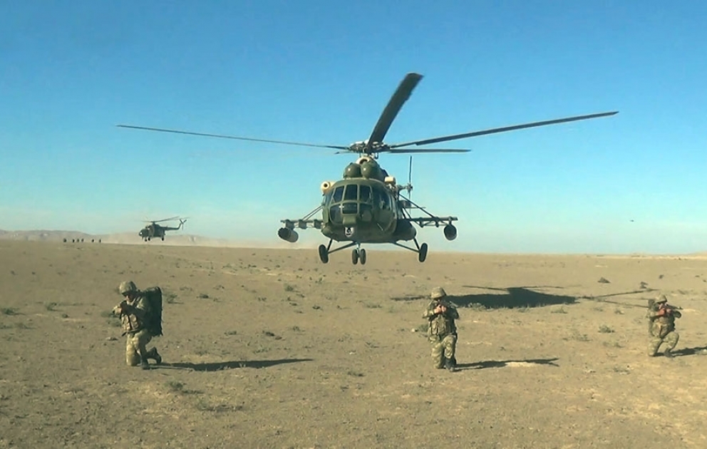 Azerbaijan Air Force conducts live-fire exercises VIDEO