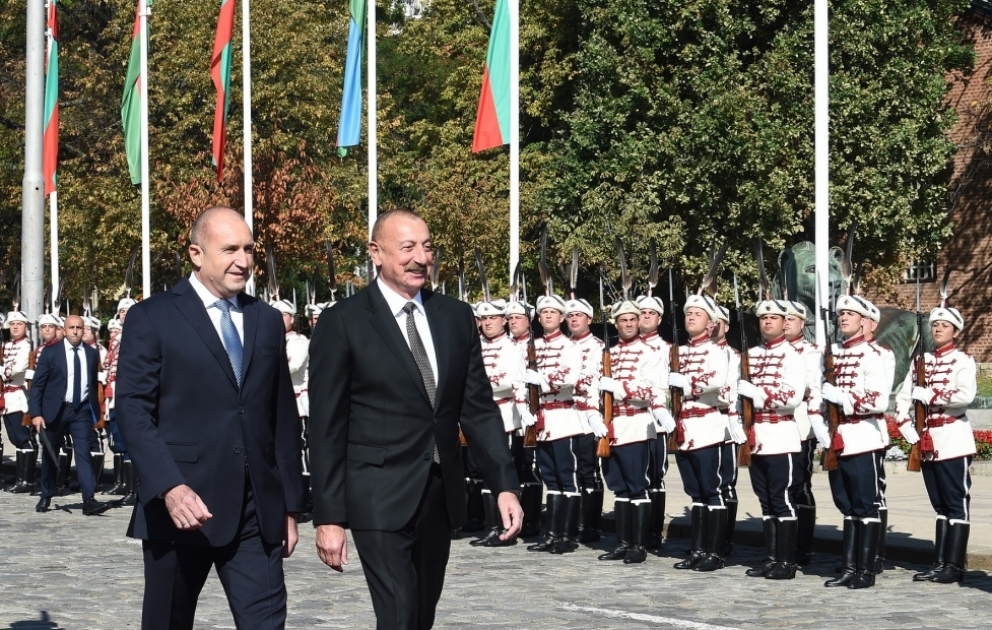Sofia : cérémonie d’accueil officiel du président Ilham Aliyev VIDEO