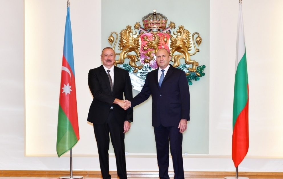 Entretien en tête-à-tête des présidents Ilham Aliyev et Roumen Radev VIDEO