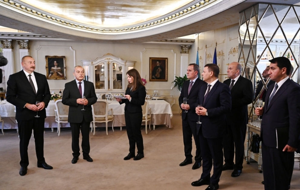 Sofia : un déjeuner offert en l’honneur du président Ilham Aliyev VIDEO
