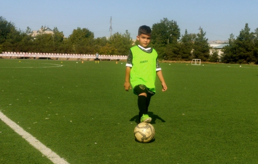 Şəhid oğlu peşəkar futbolçu kimi “Qarabağ”da oynamaq arzusundadır FOTO VİDEO