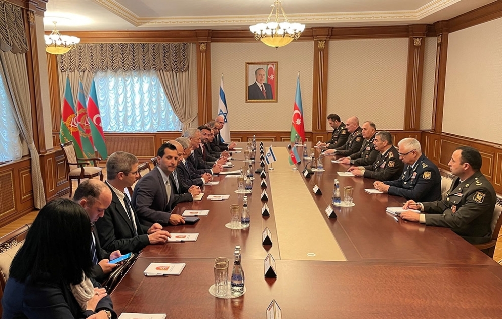 Azərbaycan ilə İsrail arasında hərbi əməkdaşlıq məsələləri müzakirə edilib VİDEO