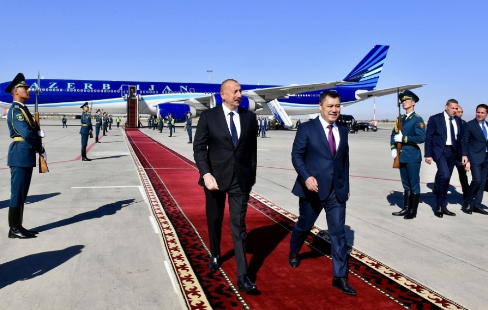 Le président azerbaïdjanais entame une visite d’Etat au Kirghizistan VIDEO