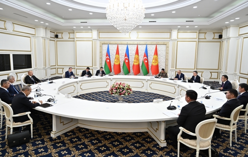 Bişkekdə Azərbaycanla Qırğızıstan arasında Birinci Dövlətlərarası Şuranın məhdud tərkibdə iclası keçirilib YENİLƏNİB VİDEO